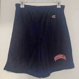 Small- Champion- Navy Blue -University of Virginia Athletic Shorts